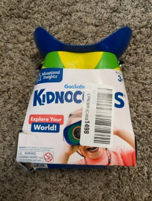 Educational Insights GeoSafari Jr. Kidnoculars, Binoculars New/Damaged Box - Image 1 of 4