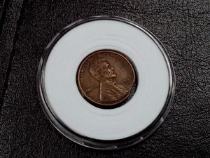 Mint Error Coin 1942 D Denver Copper Lincoln Wheat Ear 1c Penny Clipped Planchet - Picture 1 of 3
