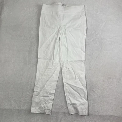 NWOT Van Heusen Stretch Extensible White Dress Pants Women's 6 Regular - Image 1 of 4