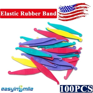 Colocador de goma elástica ortodoncia 100 un. para soporte banda elástica surtida 4 colores - Imagen 1 de 8