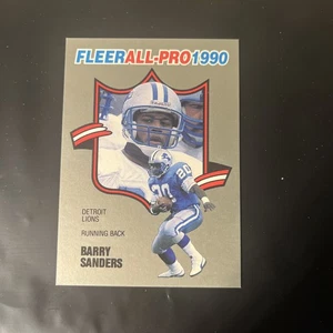 1990 Fleer #4 Barry Sanders All-Pro Mint - Bild 1 von 6
