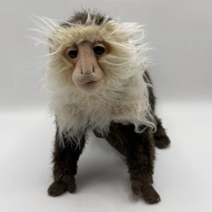 HANSA handgefertigter Kapuzineraffe Stofftier Plüschtier braun stehend 21 Zoll - Bild 1 von 13