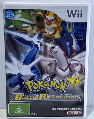 Pokémon Battle Revolution Nintendo Wii Game PAL Good Condition Manual Rated G - Image 1 of 4