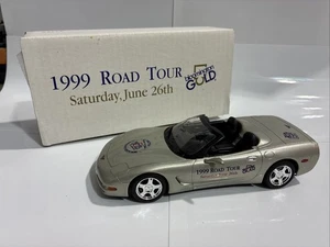 1999 Corvette Dealer Promo Model Car 1/25 C5 Bloomington Gold Road Tour Orig Box - Picture 1 of 14