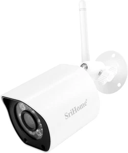 5MP 1920P QHD Mini Wifi Surveillance IP Camera, Humanoid Detection, Full-Color S - Foto 1 di 12