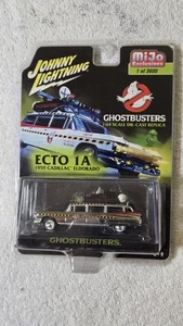 JOHNNY LIGHTING MIJO EXCLUSIVO CAZAFANTASMAS ECTO 1A-59 CADILLAC ELDORADO CROMO - Imagen 1 de 1