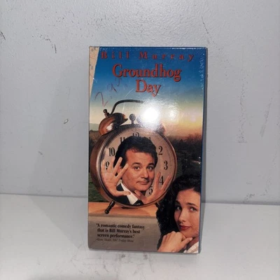 Groundhog Day 1993 VHS - Columbia - Factory Sealed Bill Murray, Andie Macdowell - Image 1 of 4