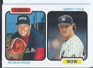 Madera / Cole 2022 Topps Heritage entonces y ahora - Imagen 1 de 1