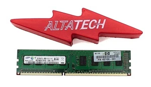 HP 497156-D01 1GB PC3-10600U DDR3-1333 1RX8 N-ECC RAM Memory - Picture 1 of 7