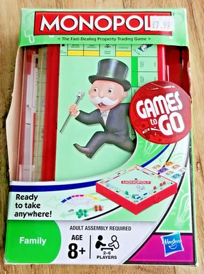 TRAVEL Monopoly - Games To Go - Brand New. - Image 1 of 2