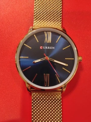 CURREN Watches Men Fashion Quartz Watch Luxury Stainless Steel Male Wristwatches - Image 1 of 3