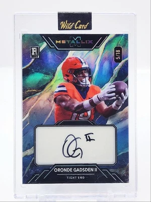 ORONDE GADSDEN II 2025 COMODÍN METALLIX NOVATO AZUL MARINO RC AUTOMÁTICO/18 Q5691 Foto 1 de 2