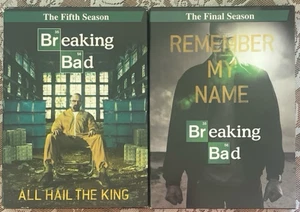 Breaking Bad Fifth & Final Season Five 2 DVD Box Set Lot TV Show Bryan Cranston - Picture 1 of 2