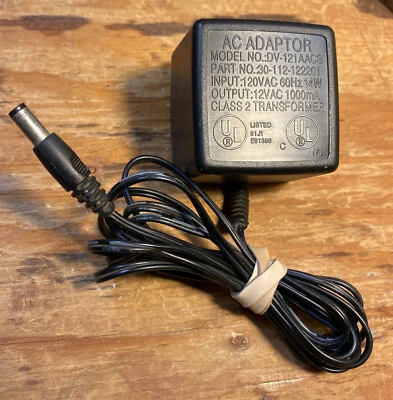 Generic / Unbranded (DV-121AACS) AC Adaptor Power Supply P/N:30-112-122201 - Image 1 of 4