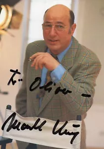MANFRED KRUG † - original signierte Autogrammkarte Tatort Schauspieler - Bild 1 von 1