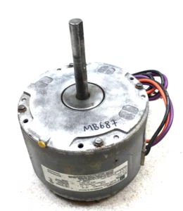 Emerson K55HXDFM-6844 Condenser Motor 68J9701 1/6HP 208/230V 1075RPM used #MB687 - Picture 1 of 4
