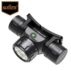 Sofirn Hs21 2000lm Edc Torcia frontale 18650 USB C ricaricabile Sft40 Powerf - Foto 1 di 26