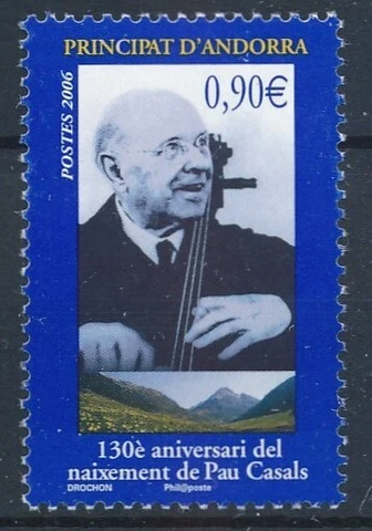 [BIN8419] Andorra 2006 Famous People good stamp very fine MNH Cover