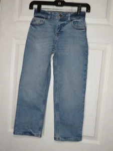 Girls Wonder Nation Size 7 Blue Jeans with pockets - Picture 1 of 9
