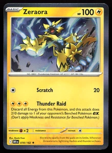 Zeraora 078/182 Destined Rivals Holo Rare Near Mint Pokemon Card - Bild 1 von 4
