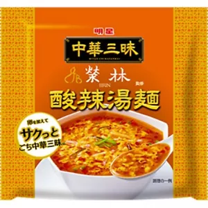 Fideos ramen japoneses Chukazanmai Sanratan sopa instantánea huevo caliente MYOJO 103 g - Imagen 1 de 76