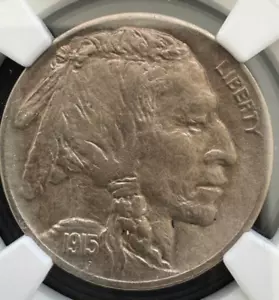 1915 Buffalo Head Nickel | NGC AU55 - Picture 1 of 4