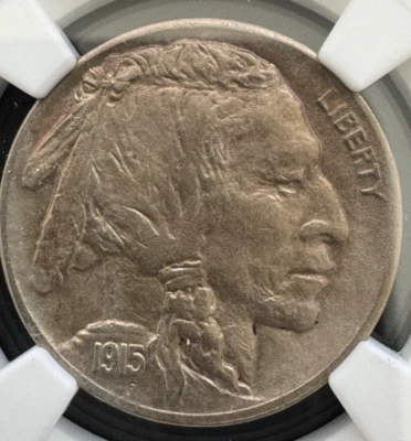 1915 Buffalo Head Nickel | NGC AU55 - Image 1 of 4