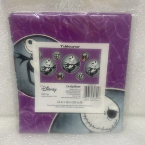 Pesadilla antes de Navidad Jack y Sally Mantel Halloween 54"x96" - Imagen 1 de 2