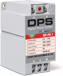Myung Youn Electronics Single Phase to 3 Converter, My-PS-1 Model,... - Picture 1 of 8