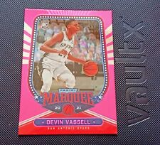 Devin Vassell RC Pink marquee carte NBA  basketball spurs