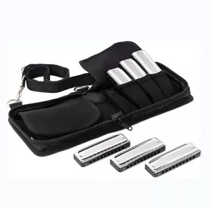 $65 OFF SALE! Suzuki Bluesmaster 6 Harmonica Set - Save on a Set of 6 - Picture 1 of 4