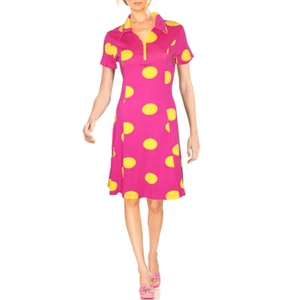 ko:ko Norway Design Vintage Polka Dots Kleid Shirtkleid Tailliert NEU Gr.36 38 S - Bild 1 von 3
