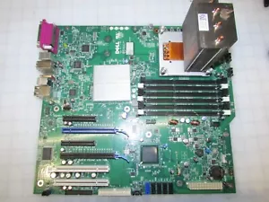 Dell 09KPNV Precision T3500 Motherboard w/ Xeon 3.06GHZ W3550 CPU + HEAT SINK - Picture 1 of 2