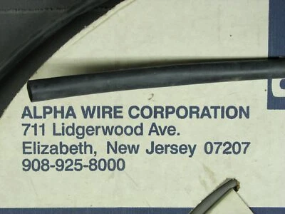 Tubo termorretráctil de poliolefina Alpha Wire 3/8" FIT-221 10' pies de longitud, relación 2:1 Foto 1 de 2