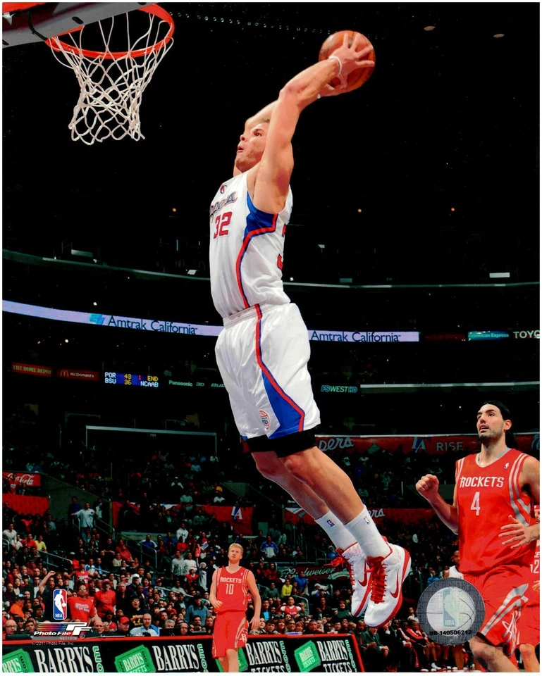 Foto de baloncesto 8x10 Blake Griffin-Los Angeles Clippers-LICENCIA Foto 1 de 1