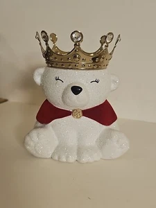 Candelabro de mecha única brillo Royal Bear Bath & Body Works - Imagen 1 de 9