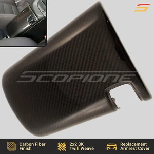 Scopione Carbon Center Console Armrest Cover Lid for RHD Toyota 93-98 Supra MK4 - Picture 1 of 6