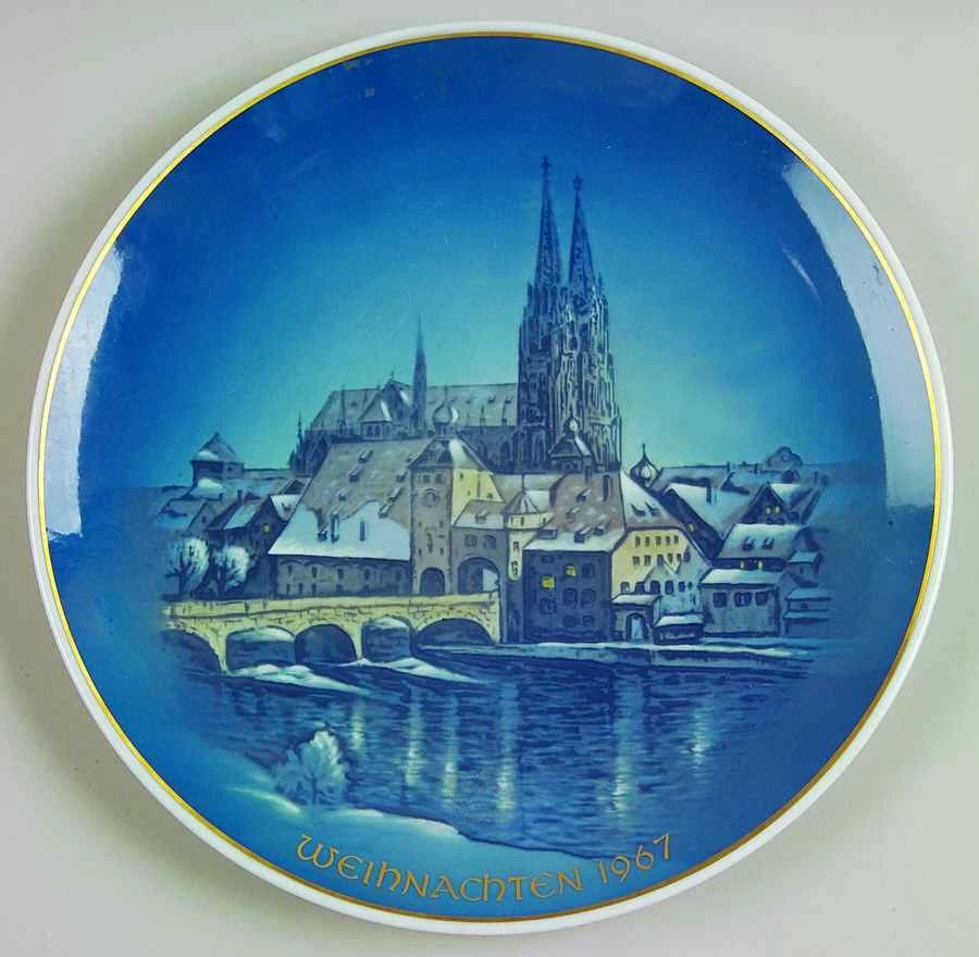 Rosenthal - Plato de Navidad Continental Navidad en Ratisbona - Sin Caja 79493 Foto 1 de 1