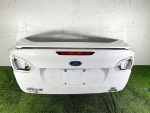 12-18 FORD FOCUS SEDAN REAR TRUNK LID HATCH COVER PANEL ASSEMBLY WHITE OEM - Picture 1 of 2