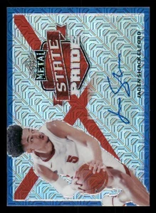 2021-22 Leaf Metal State Pride Blue Mojo #SPJS1 Jaden Shackelford /20 - Picture 1 of 2