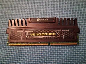 CORSAIR VENGEANCE DDR3 4GB 1600MHz memory ram desktop - Picture 1 of 3
