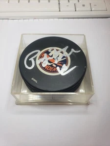Autographed PAT LAFONTAINE "HOF 2003" New York Islanders Hockey Puck - Picture 1 of 6