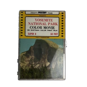 SELTEN Finley's Holiday Films YOSEMITE SUPER 8 FARBEN Film 50 Fuß in KUNSTSTOFFHÜLLE - Bild 1 von 4