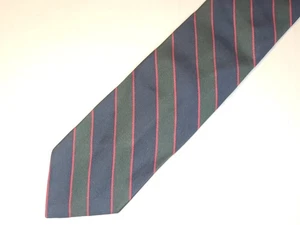 JOHN DOUGLAS [RAYAS] Corbata Hombre 100% Seda Hecha en Desconocido - Imagen 1 de 3