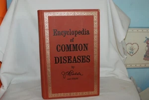 Vintage 1962 "Encyclopedia of Common Diseases" J.I. Rodale Hardcover Buch - Bild 1 von 6