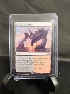 MTG Bloodstained Mire Modern Horizons 3 Regular (Pack Fresh) - Picture 1 of 3