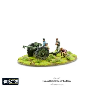 Bolt Action - French Resistance Light Artillery - WWII - Warlord Games - Picture 1 of 3