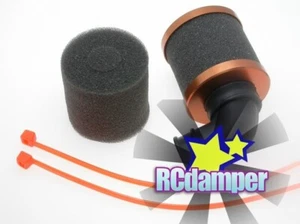 ALUMINUM ENGINE AIR-FILTER NITRO OR HPI 1/8 SAVAGE 21 25 SS 3.5 4.6 5.9 X XL - Picture 1 of 1