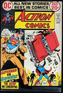 Cómics de acción (1938) #414 bien+ (6,5) Metamorpho respaldo Superman - Imagen 1 de 2