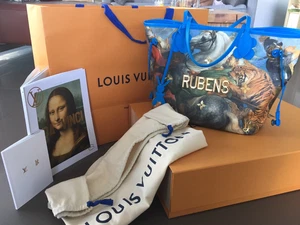 LOUIS VUITTON Neverfull MM Jeff Koons RUBENS * streng limitiert * NEU * - Bild 1 von 5